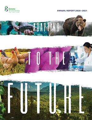 Genome British Columbia Annual Report Cover
